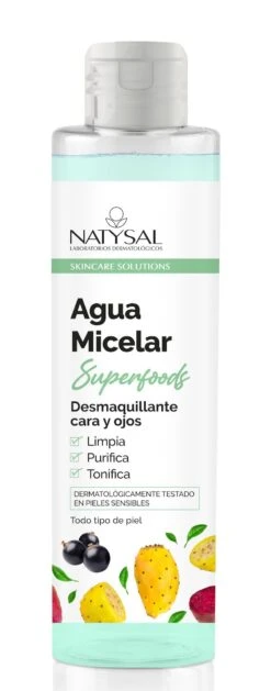 Agua Micelar Superfoods · Natysal · 250 Ml