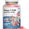 Omega 3 DHA Con Vit D3 + Vit B6 · Herbora · 60 Gummies