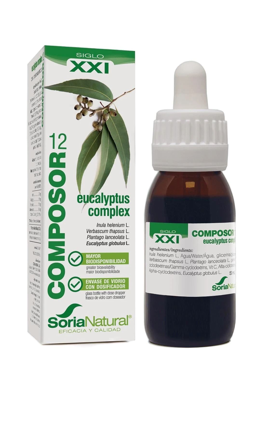 Composor 12 - Eucalyptus Complex XXI · Soria Natural · 50 Ml