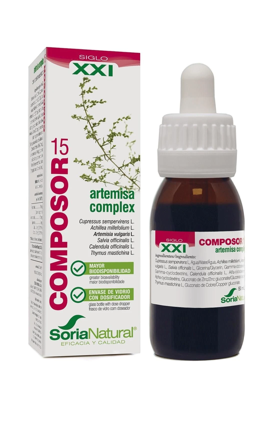 Composor 15 - Artemisa Complex XXI · Soria Natural · 50 Ml