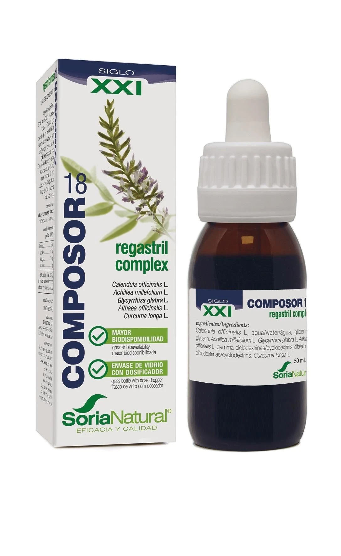 Composor 18 - Regastril Complex XXI · Soria Natural · 50 Ml