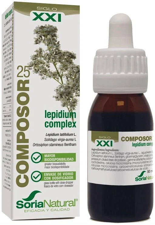 Composor 25 - Lepidium Complex XXI · Soria Natural · 50 Ml