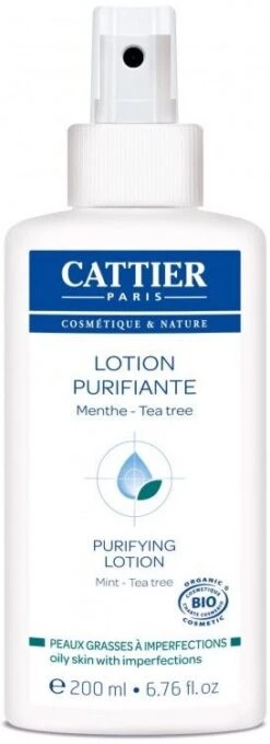 Loción Purificante De Árbol De Té · Cattier · 200 Ml