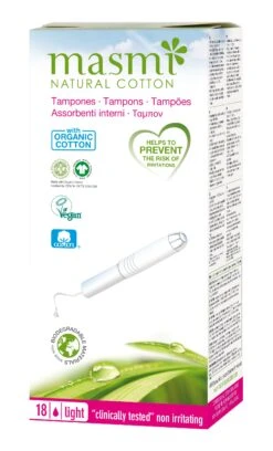 Tampones Con Aplicador Mini · Masmi · 18 Unidades