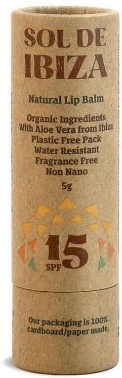 Bálsamo Labial SPF15 · Sol De Ibiza · 5 Gramos