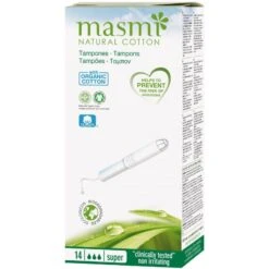 Tampones Con Aplicador Super · Masmi · 14 Unidades