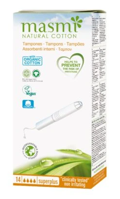 Tampones Con Aplicador Superplus · Masmi · 14 Unidades