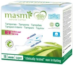 Tampones Digitales (Sin Aplicador) Super · Masmi · 18 Unidades