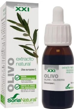 Extracto De Olivo XXI · Soria Natural · 50 Ml