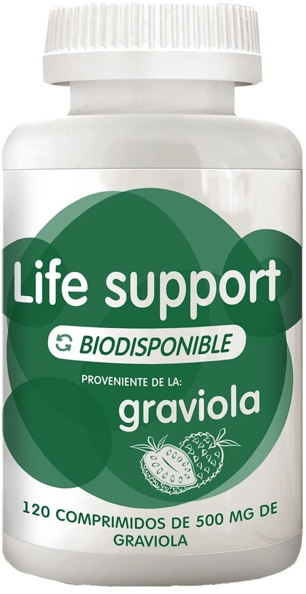 Life Support Graviola · Energy Feelings · 120 Comprimidos