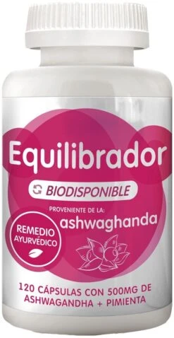 Equilibrador Ashwagandha · Energy Feelings · 120 Cápsulas