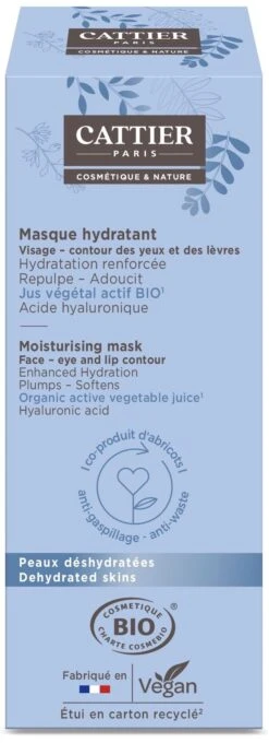 Mascarilla Hidratante · Cattier · 50 Ml
