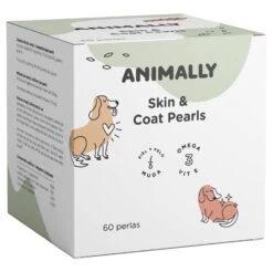 Skin & Coat Pearls · Animally · 60 Perlas