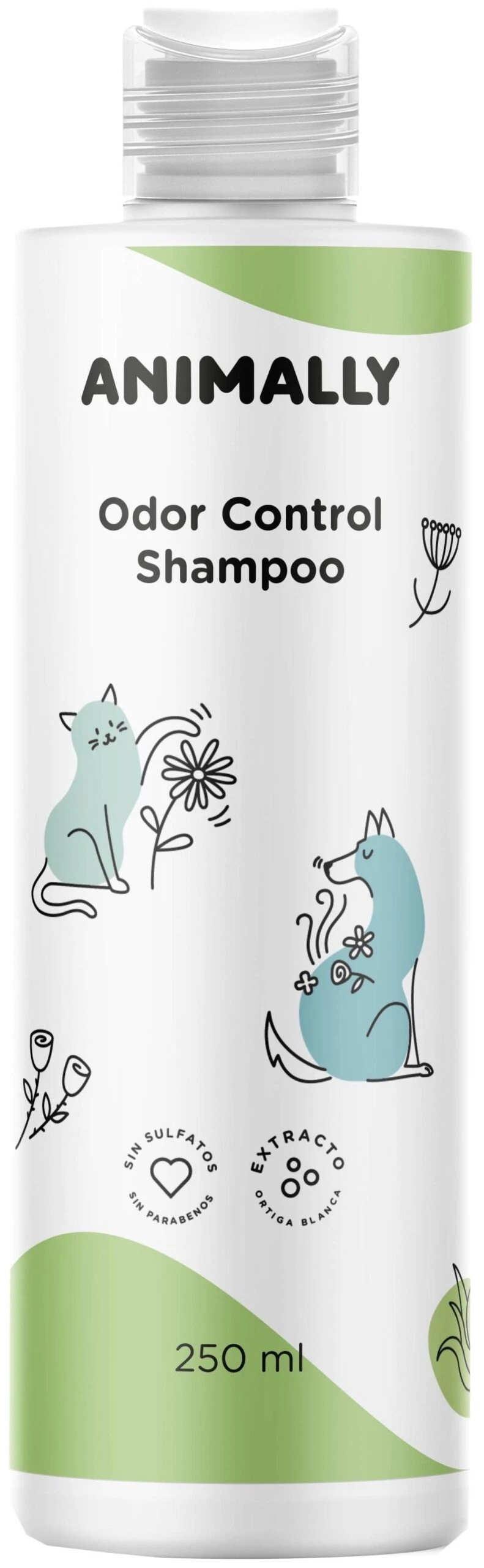 Odor Control Shampoo · Animally · 250 Ml