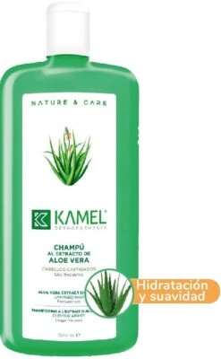 Champú Al Extracto De Aloe Vera · Kamel · 500 Ml