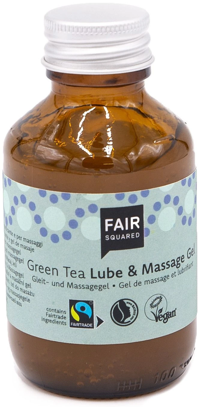 Gel Lubricante Íntimo Y Para Masaje De Té Verde · Fair Squared · 100 Ml