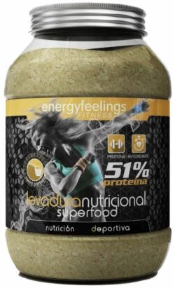 Levadura Nutricional - 51% Proteína + Zinc · Energy Feelings · 400 Gramos
