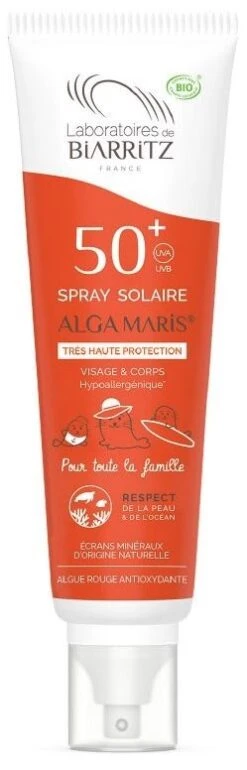 Spray Solar Cara & Cuerpo SPF50 · Alga Maris · 150 Ml