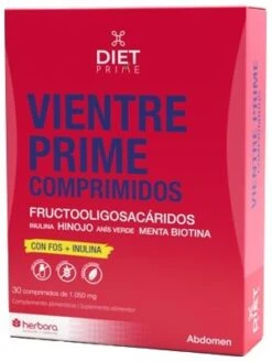Vientre Prime - Diet Prime · Herbora · 30 Comprimidos