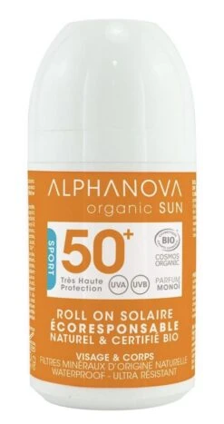 Protector Solar Roll-On Sport SPF50+ · Alphanova · 50 Ml