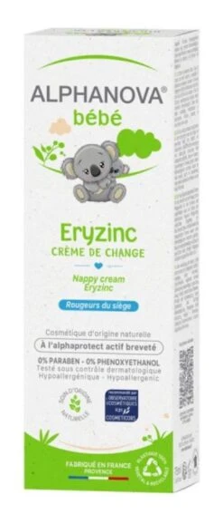 Crema De Pañal Bebé Eryzinc · Alphanova · 75 Gramos