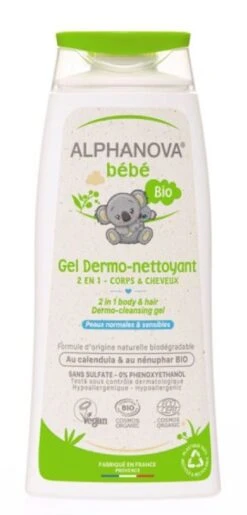 Gel Bebé Dermolimpiador BIO · Alphanova · 200 Ml