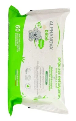 Toallitas De Bebé · Alphanova · 60 Unidades