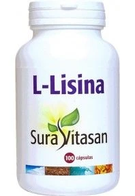 L-Lisina · Sura Vitasan · 100 Cápsulas