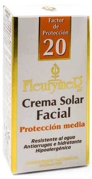 Crema Solar Facial SPF20 · Fleurymer · 80 Ml