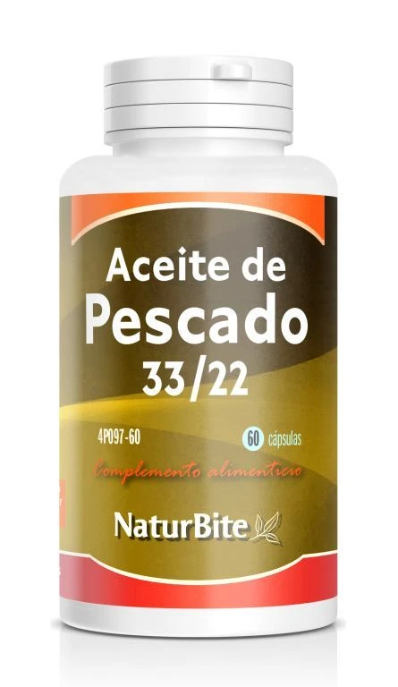 Aceite De Pescado 33/22 · NaturBite · 60 Cápsulas