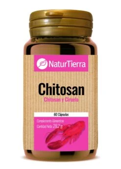 Chitosan · NaturTierra · 60 Cápsulas