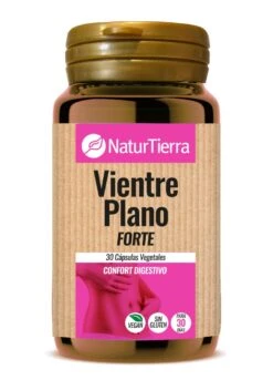 Vientre Plano Forte · NaturTierra · 30 Cápsulas