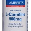 L-Carnitina 500 Mg · Lamberts · 60 Cápsulas