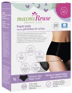 Braguita Lavable Para Pequeñas Pérdidas De Orina - Cintura Alta · Masmi · Talla L