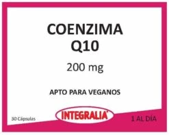 Coenzima Q10 - 200 Mg · Integralia · 30 Cápsulas