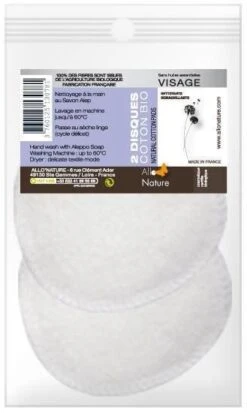 Discos Desmaquillantes · Allo Nature · 2 Unidades