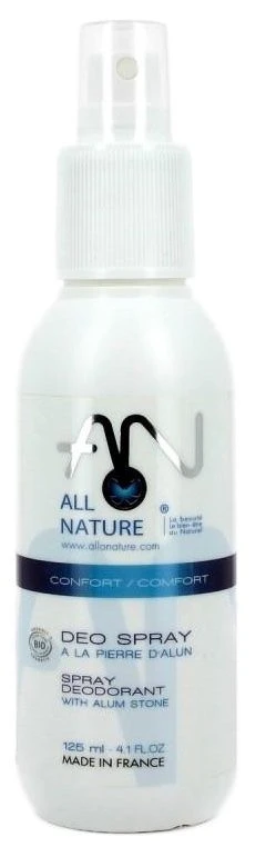 Desodorante De Alumbre En Spray · Allo Nature · 125 Ml