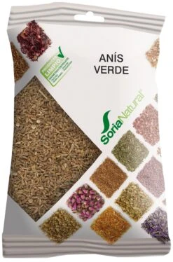 Anís Verde En Bolsa · Soria Natural · 60 Gramos