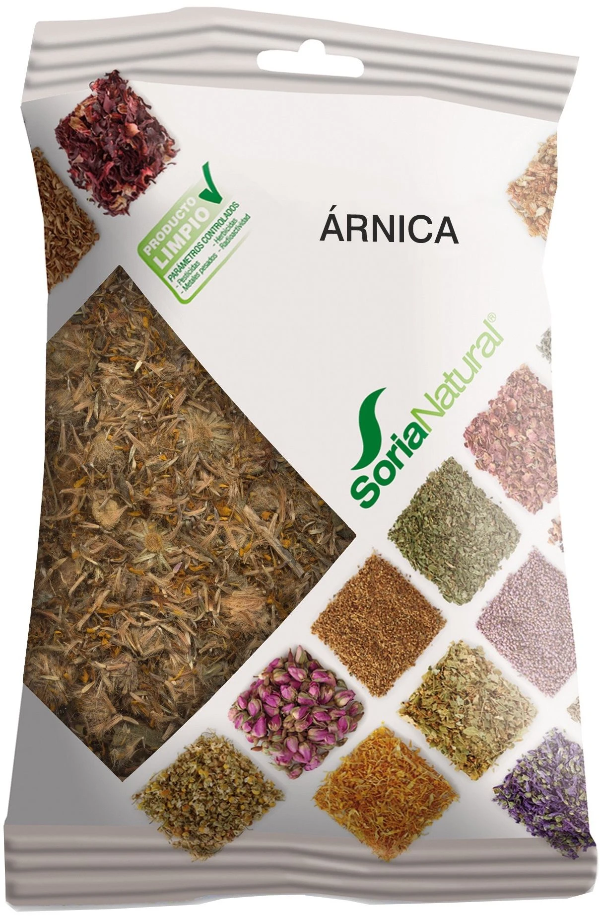 Árnica En Bolsa · Soria Natural · 30 Gramos