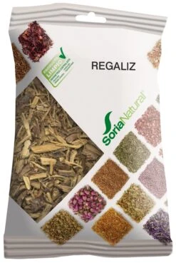 Regaliz En Bolsa · Soria Natural · 60 Gramos