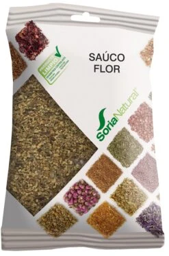 Flor De Saúco En Bolsa · Soria Natural · 40 Gramos