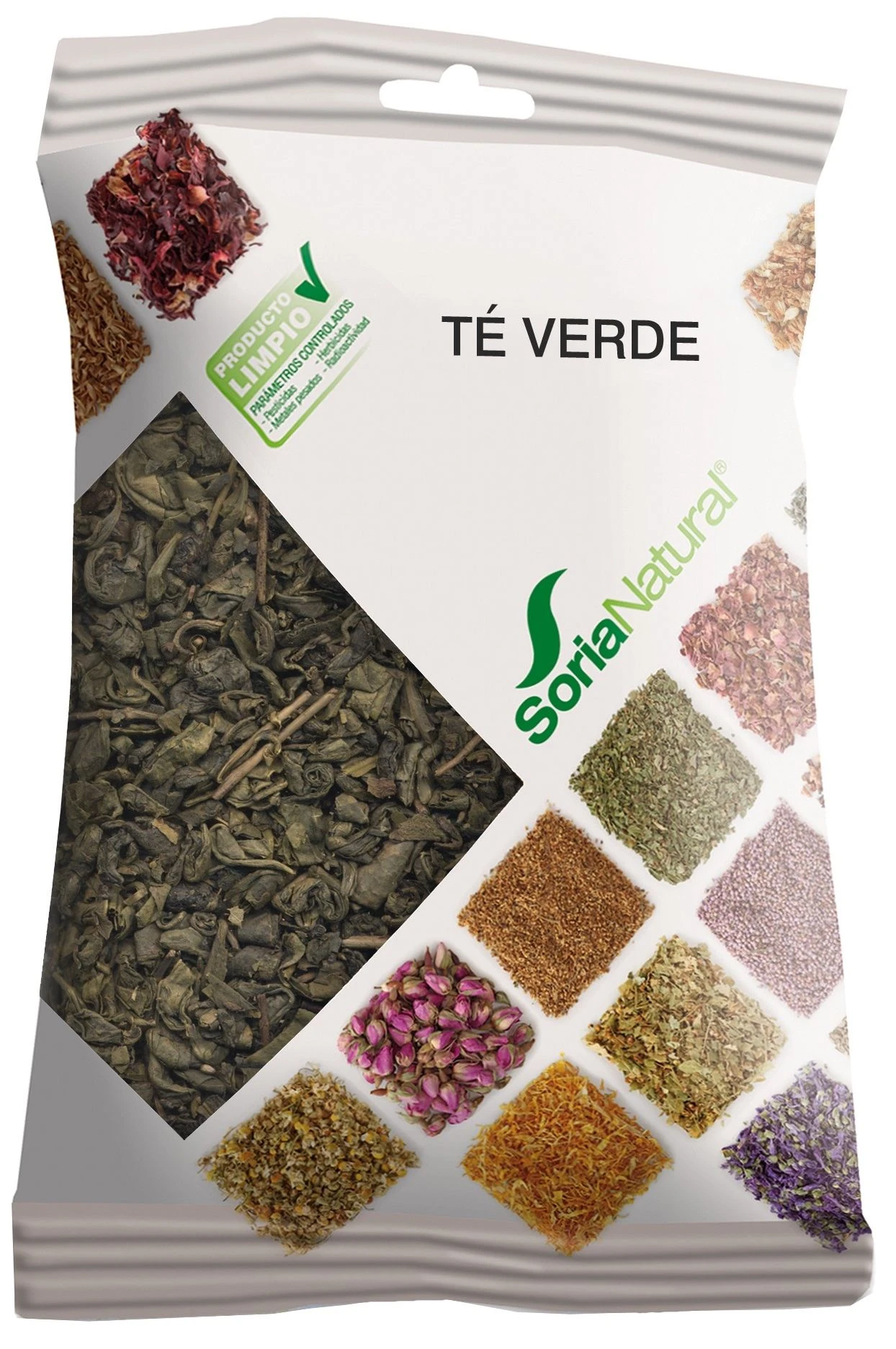 Té Verde En Bolsa · Soria Natural · 70 Gramos