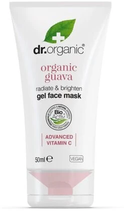 Mascarilla Facial En Gel De Guayaba · Dr Organic · 50 Ml
