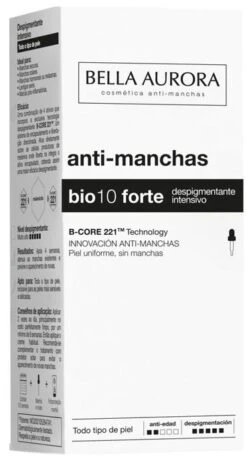 Bio10 Forte Sérum Despigmentante Intensivo · Bella Aurora · 30 Ml