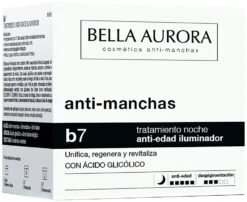 Crema Antiedad Iluminadora De Noche · Bella Aurora · 50 Ml