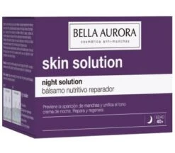 Bálsamo Nutritivo Reparador Antiedad De Noche · Bella Aurora · 50 Ml