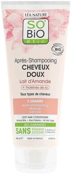 Acondicionador Leche De Amendra · So’Bio Etic · 200 Ml
