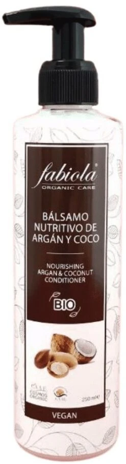 Bálsamo Capilar Nutritivo Argán Y Coco · Fabiola · 250 Ml