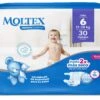 Pañales Premium Comfort Talla 6 XL · Moltex · 30 Unidades
