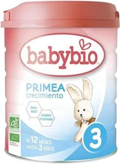 Leche De Vaca Para Crecimiento - Primea 3 · Babybio · 800 Gramos